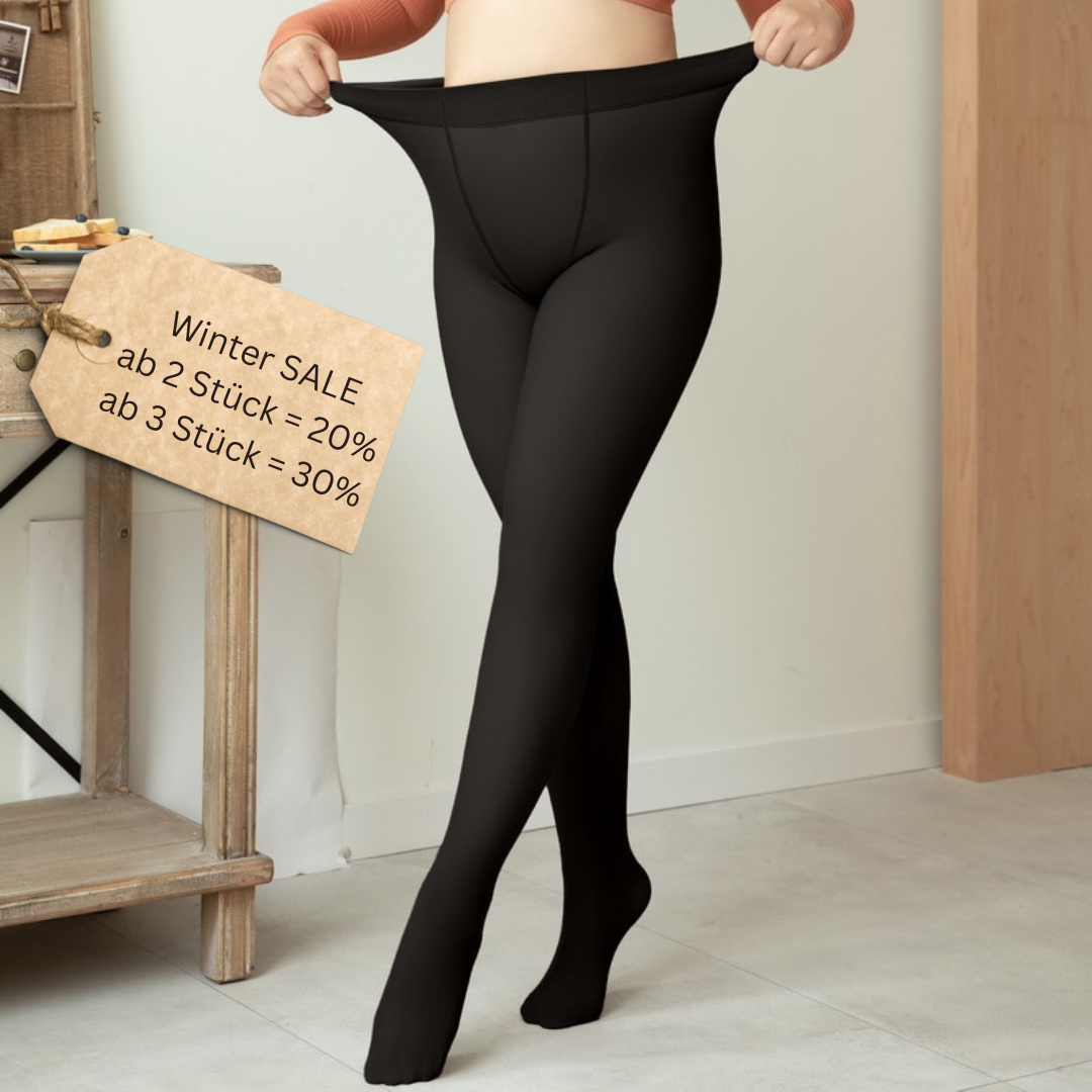 Gefütterte Feinstrumpfhose